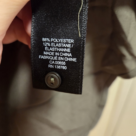 RW&CO army Green dress tank top blouse - Picture 3 of 3